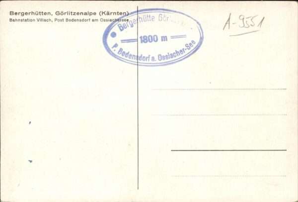 Goerlitzen Oesterreich Görlitzenalpe Bergerhütten – Bild 2