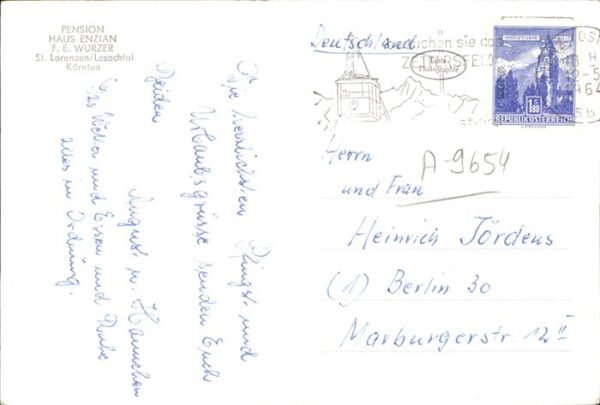 St Lorenzen Suedtirol Pension Haus Enzian – Bild 2