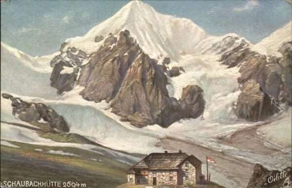 Stilfserjoch Passo dello Stelvio Schaubachhütte Suldenferner Königsspitz