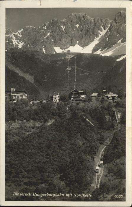 Innsbruck Hungerburgbahn Nordkette Karwendelgebir