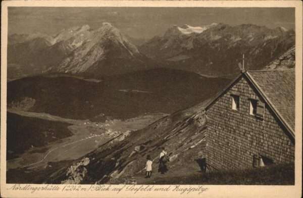 Reith Seefeld Tirol Nördlingerhütte Reitherspitze Blick auf