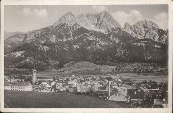 Saalfelden Steinernes Meer Panorama Saalfelden Steinerne Meer Pinz