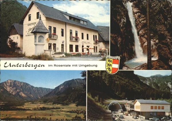 Ferlach Kaernten Gasthof zur Post Unterbergen im Rosenta