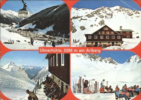 St Anton Arlberg Ulmerhütte Seilbahn Lechtaler Alpen