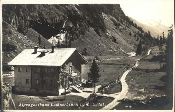 Hintertux Zillertal Alpengasthaus Lacknerbrunn