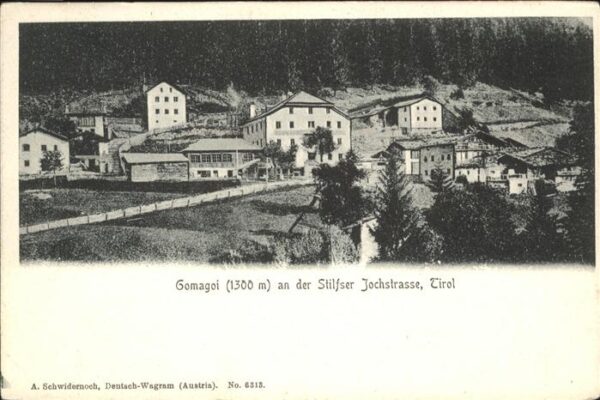 Stilfserjoch Passo dello Stelvio Strassensperre Gomagoi Stilfser Jochstr