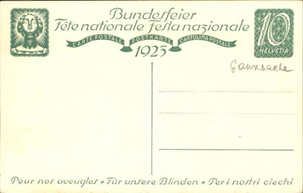 Bundesfeier Schweiz Blinden – Bild 2