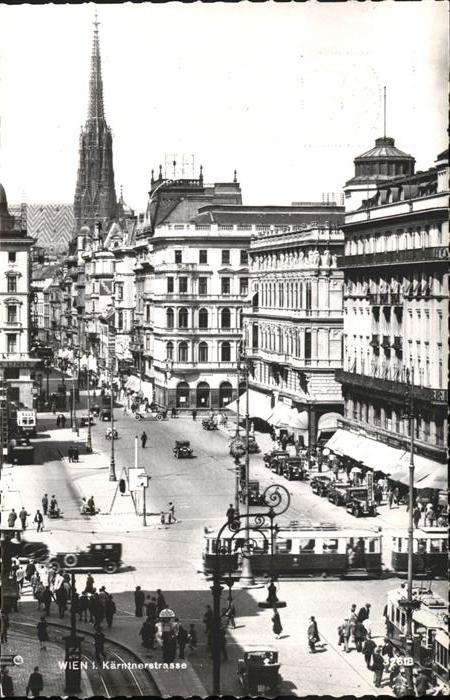 Strassenbahn Wien Kärntnerstrasse