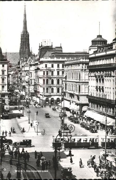 Strassenbahn Wien Kärntnerstrasse