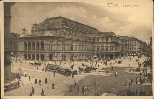Strassenbahn Wien Hofoper