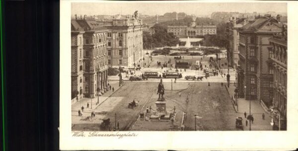 Strassenbahn Wien Schwarzenbergplatz