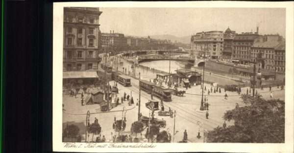 Strassenbahn Wien Ferdinandsbrücke Kai