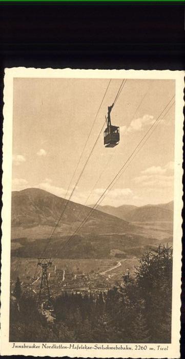 Seilbahn Innsbrucker Nordkettenbahn