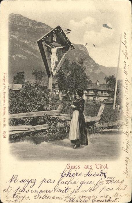 Jesus Christus Christentum Kreuz Tirol Trachten