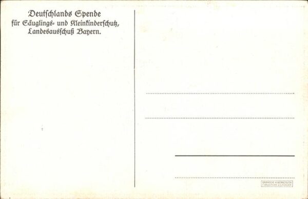 Kuenstlerkarte Walther Firle Spendekarte – Bild 2