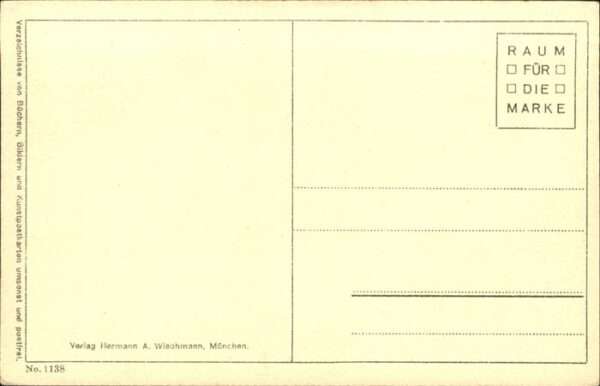 Kuenstlerkarte A Hengeler Spaziergang No 1138 – Bild 2