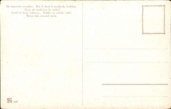 Kuenstlerkarte Nr 208 T Joh Adolf Tanz – Bild 2