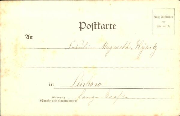 Kuenstlerkarte No 18 Goens & Nau Berlin – Bild 2