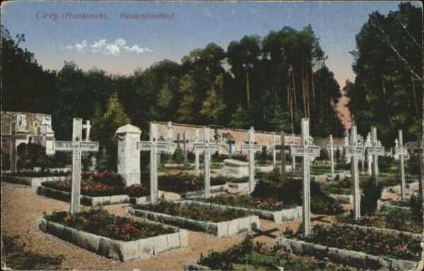 Tod Cirey Heldenfriedhof Frankreich