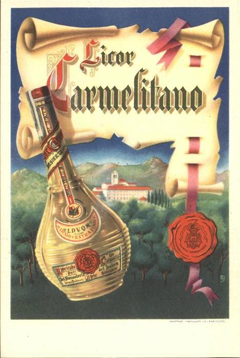 Likoer Carmelitano Spanien
