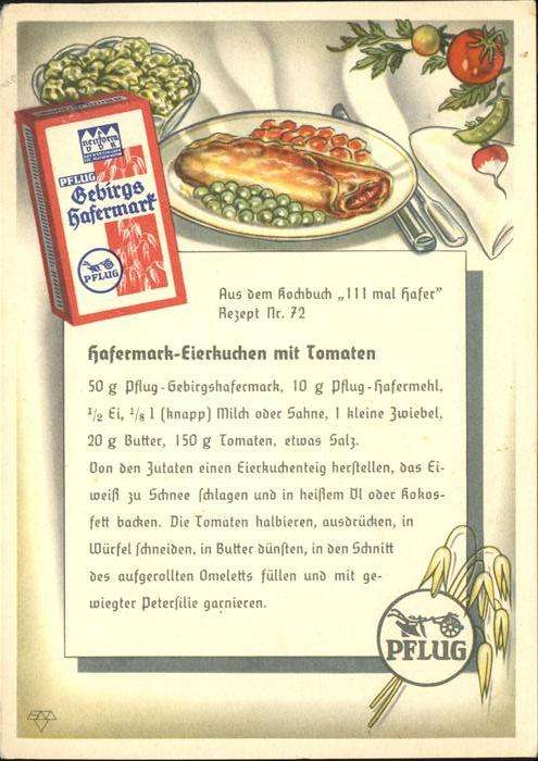 Kuechenrezepte Eierkuchen Pflug Gebirgshafermark