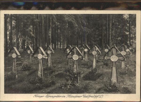 Tod Krieg Ehrengräber Waldfriedhof München
