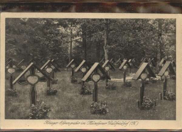 Tod Krieg Ehrengräber Waldfriedhof München