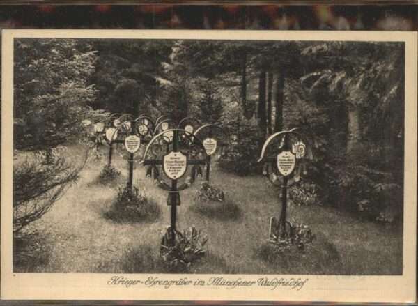 Tod Krieg Ehrengräber München Waldfriedhof
