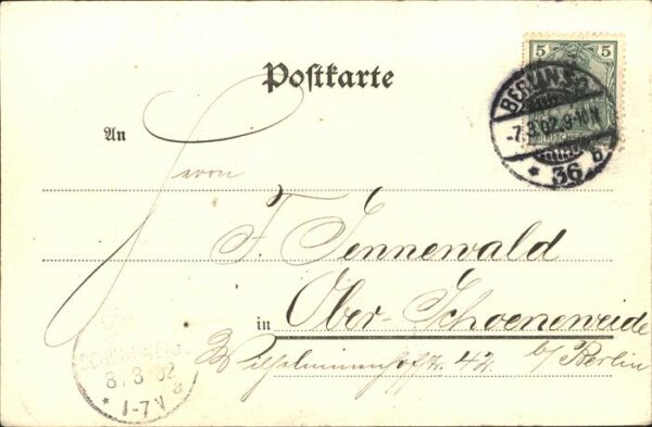 Kuenstlerkarte H Starkloff Zwerge Schalter Ärger – Bild 2