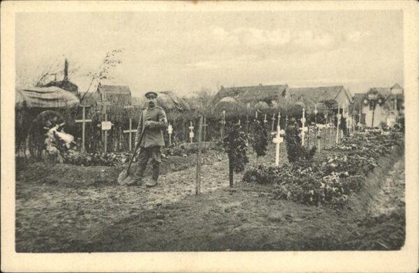 Tod Soldatengräber Friedhof Bayr. Res. Inf.