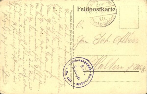 Tod Kriegsschauplatz Voges Bremenll Heldenf – Bild 2
