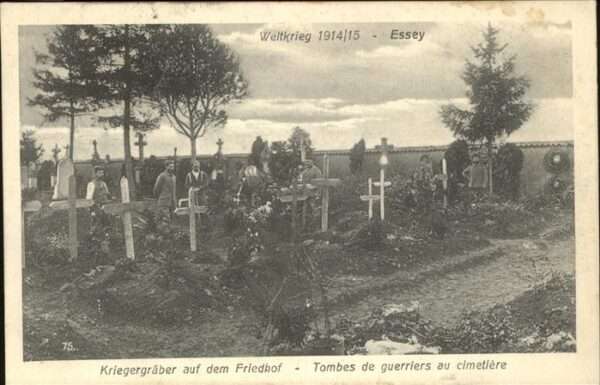Tod Essey Kriegergräber Friedhof WK1