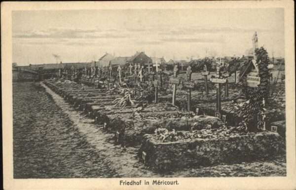 Tod Friedhof Mericourt