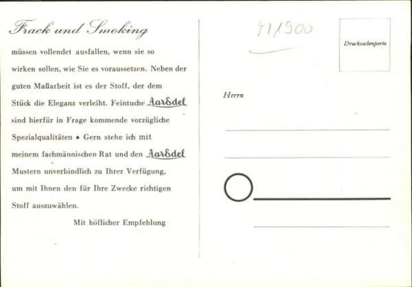 Mode Feintuch AarEdel Frack und Smoking – Bild 2