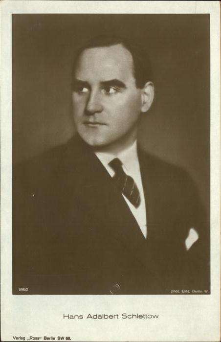 Verlag Ross Nr. 996/2 Hans Adalbert Schlettow
