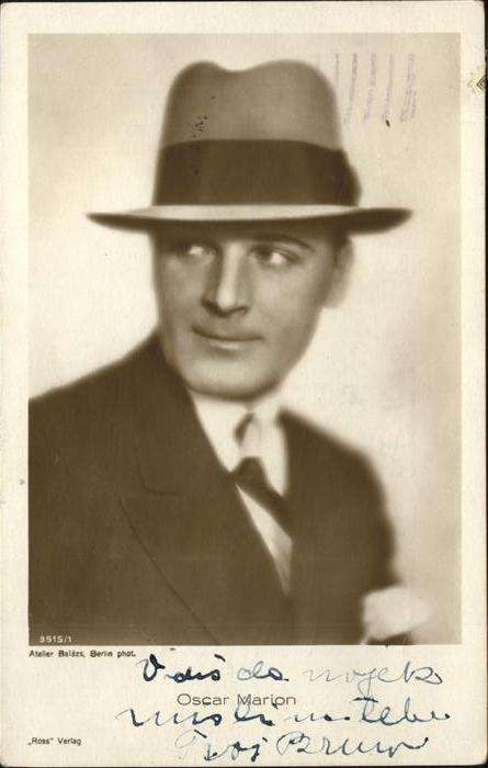 Verlag Ross Nr. 3515/1 Oscar Marion