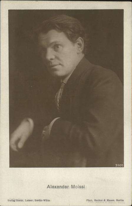 Verlag Hermann Leiser Nr. 3107 Alexander Moissi