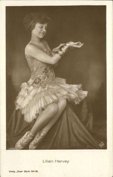 Verlag Ross Nr. 1928/2 Lilian Harvey