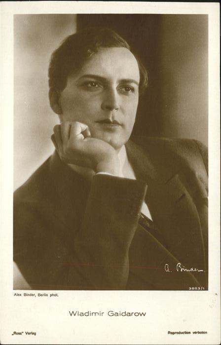Verlag Ross Nr. 3883/1 Wladimir Gaidarow