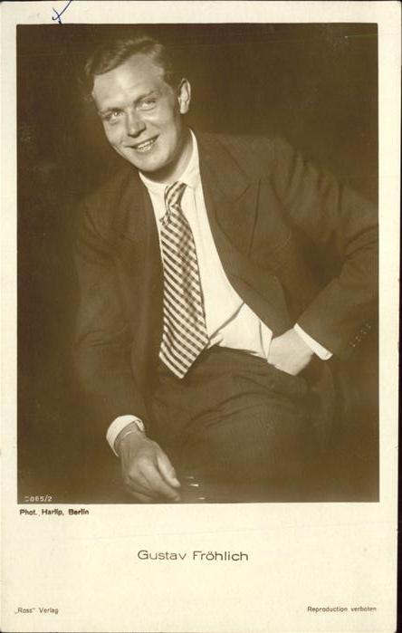 Verlag Ross Nr. 3065/2 Gustav Fröhlich