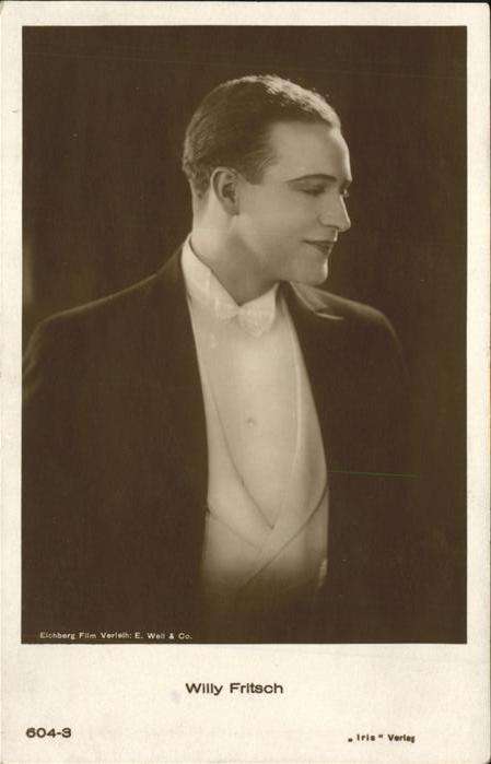 Foto Iris Nr. 604-3 Willy Fritsch