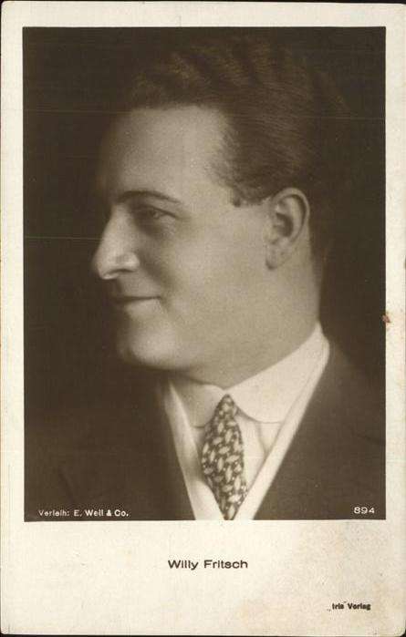 Foto Iris Nr. 894 Willy Fritsch