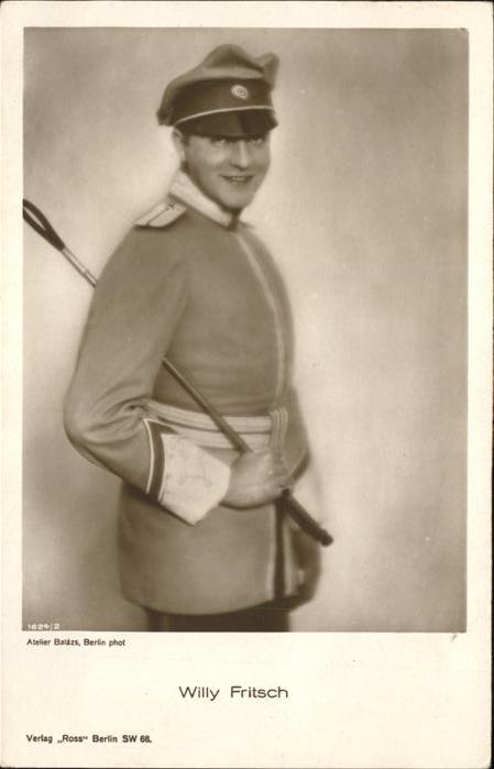 Verlag Ross Nr. 1824/2 Willy Fritsch