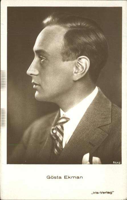 Foto Iris Nr. 5642 Gösta Ekman