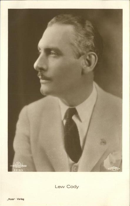 Verlag Ross Nr. 2019/1 Lew Cody