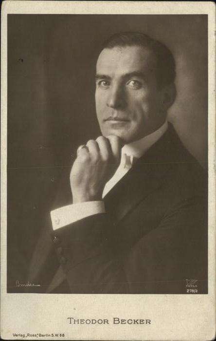 Verlag Ross Nr. 278/2 Theodor Becker