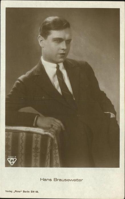 Verlag Ross Nr. 1051/2 Hans Brausewetter