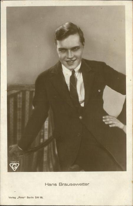 Verlag Ross Nr. 1051/1 Hans Brausewetter