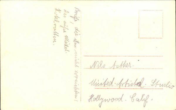 Verlag Ross Nr. 1459/1 Nils Asther – Bild 2