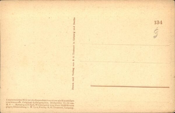 Kuenstlerkarte Osswald Nr 134 Litho Mühle im Schnee – Bild 2